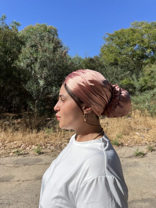 טורבן ארמני | רוז גולד רך